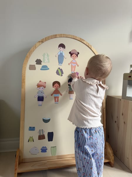 Kreativ leg i egetræ