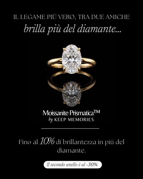 Fino al 10% della brillantezza in più del diamante ad un prezzo che non ti aspetti.