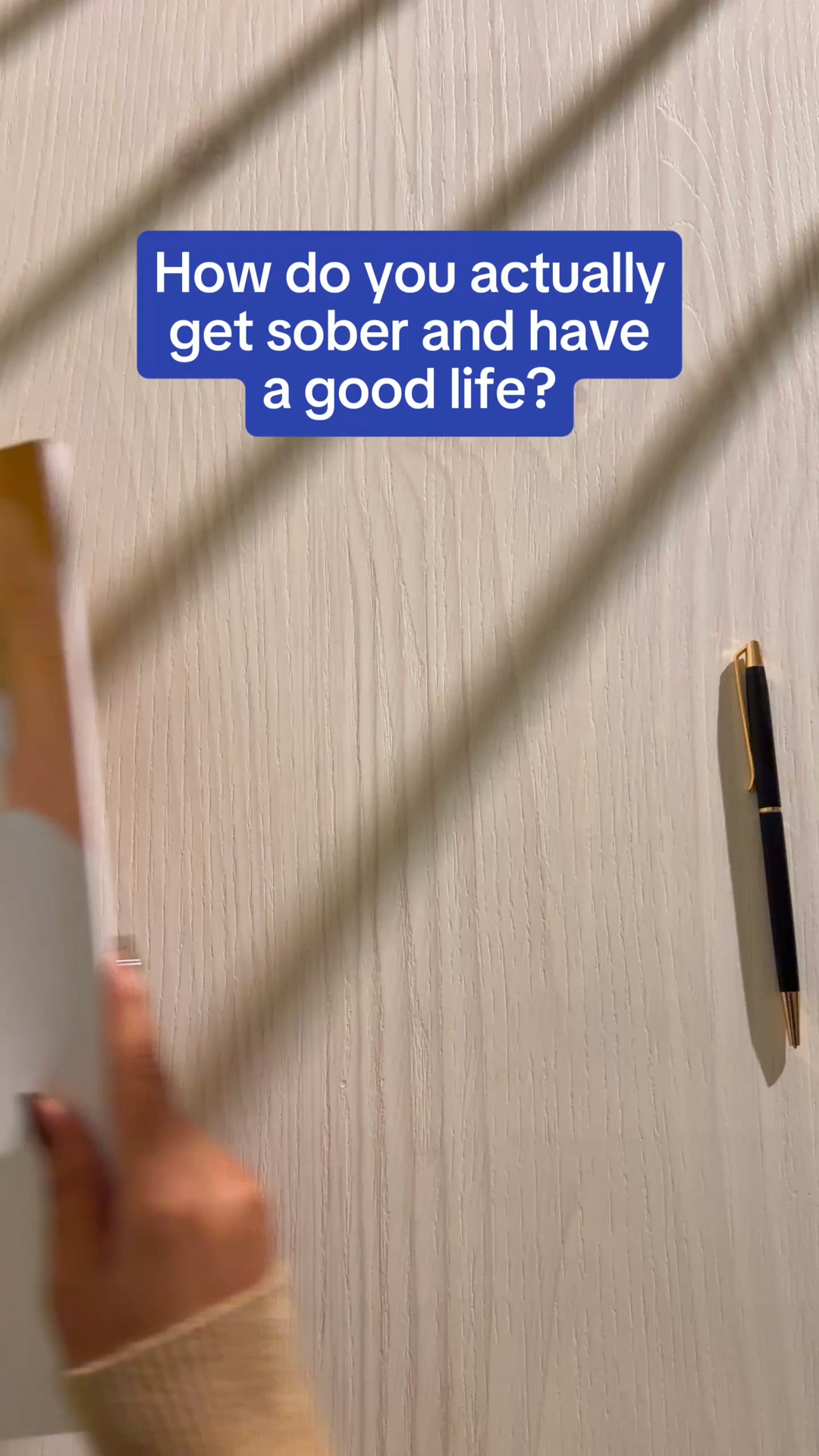 How to actually get sober and build a good life - get the tools at 90% off today.
