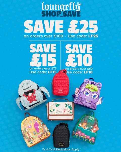 Loungefly Shop & Save Now On