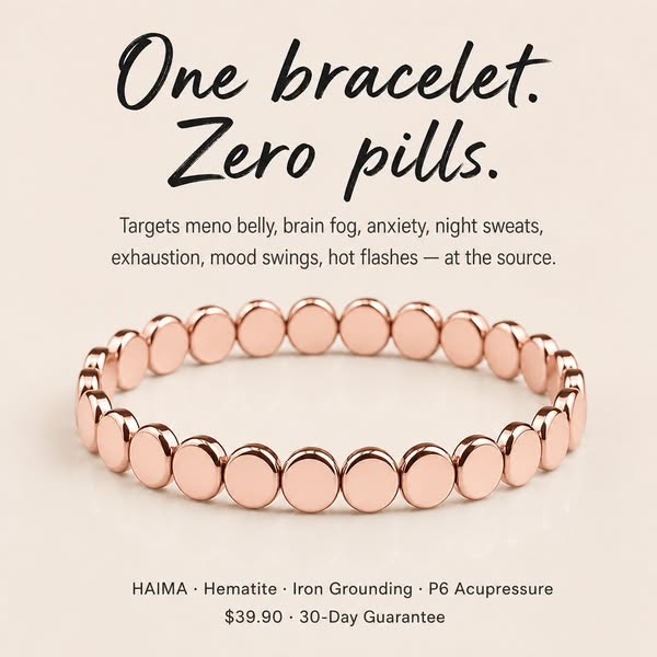 Haima Hematite Bracelet for Women | Natural Iron Oxide