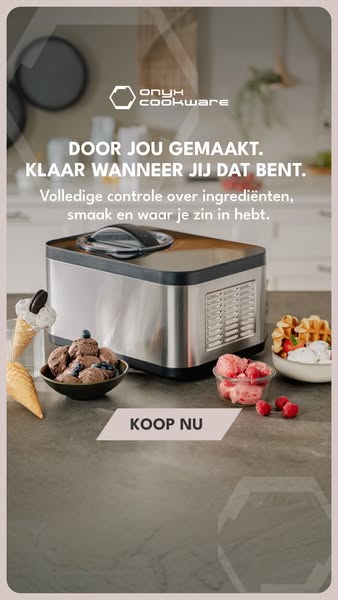 Maak heerlijk ijs zonder wachttijd