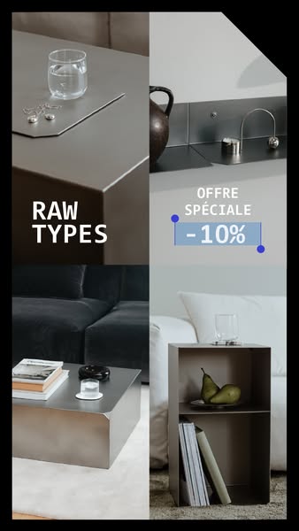 Profitez de -10 % sur RAW Types dès maintenant !