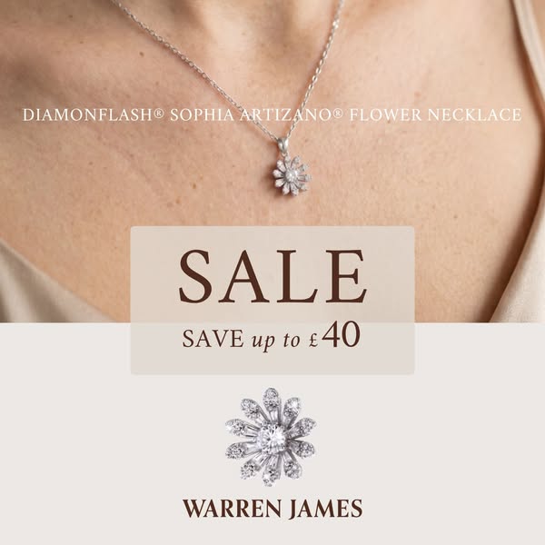 Sophia Artizano Flower Necklace | Save £40