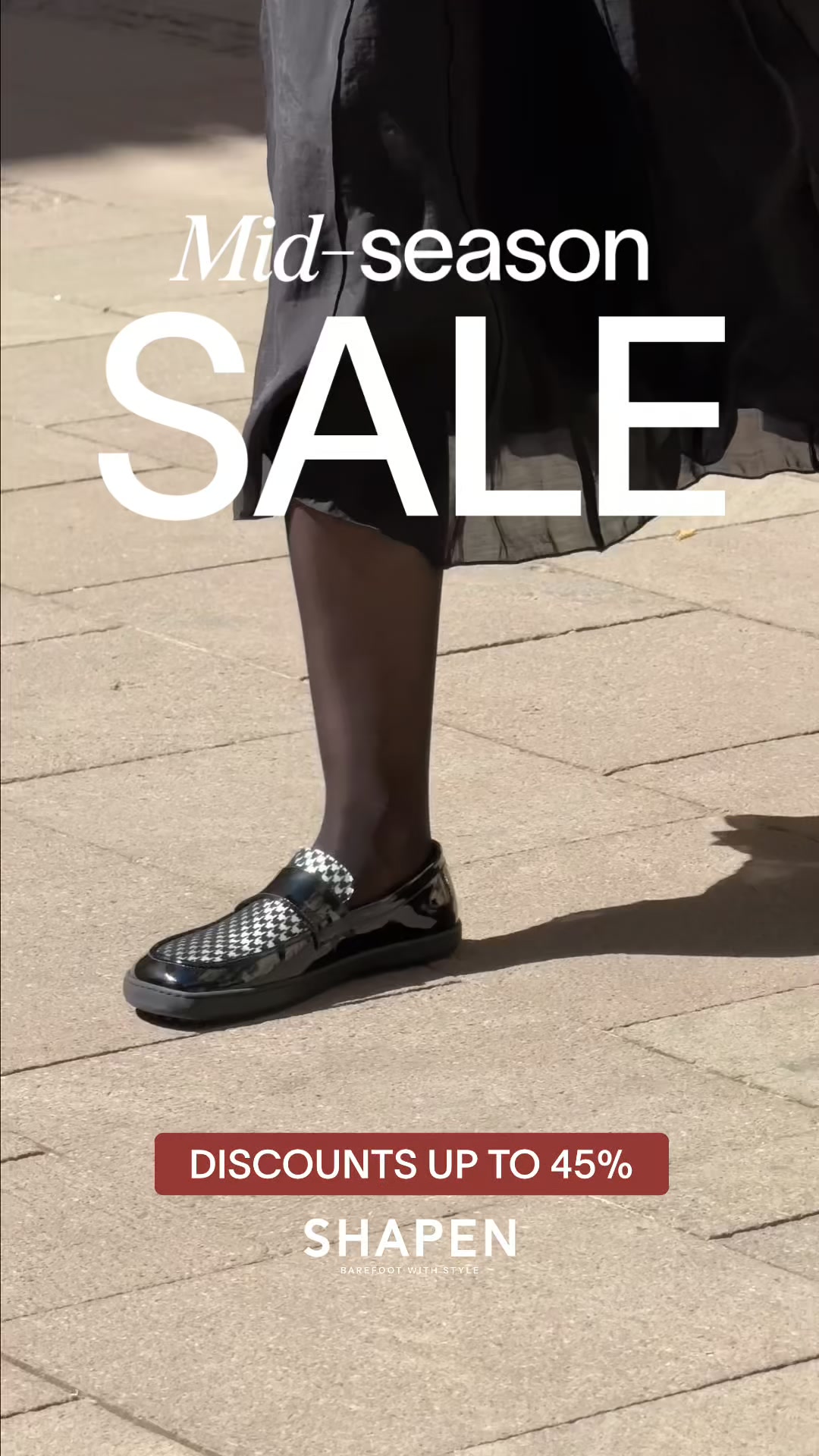 Mid-season SALE up to 45%
