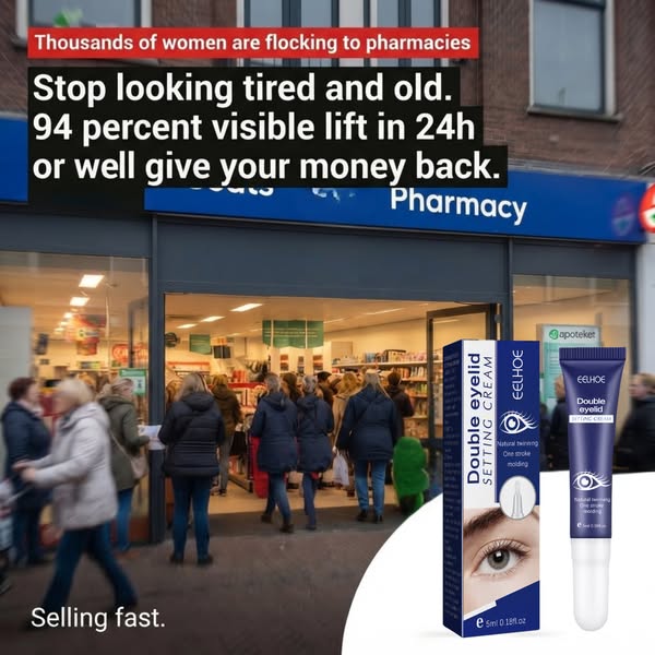 Say goodbye to drooping eyelids. Naturally