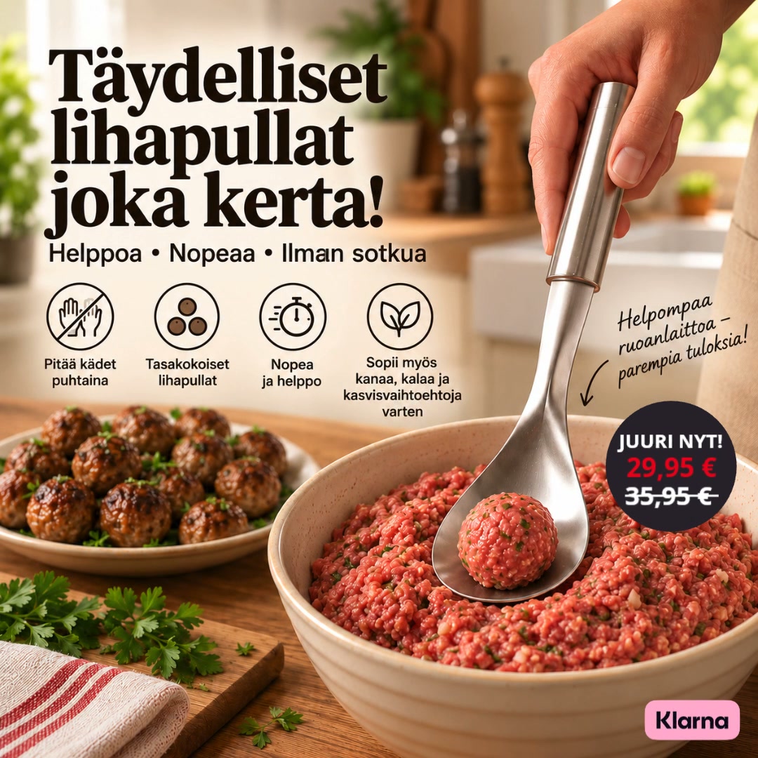 60 lihapullaa – ilman kaikkea sotkua.