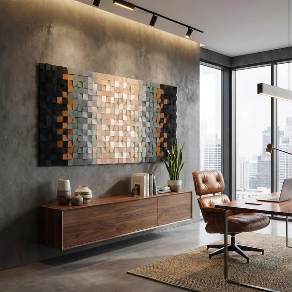 Modern Sanctuary in a Frame