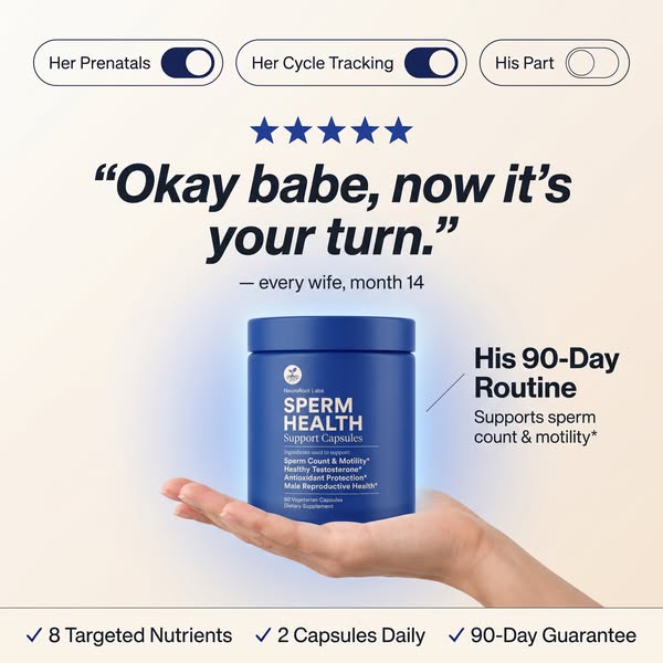 His Part: 2 Capsules a Day