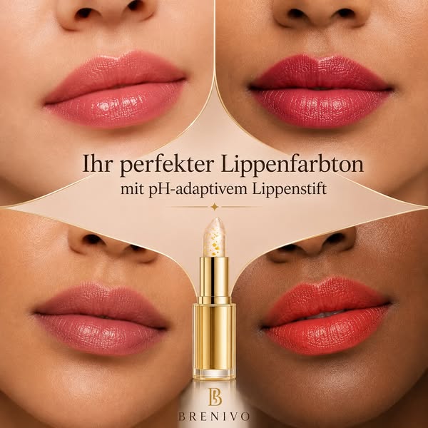 Ein Lippenstift. Ihre einzigartige Farbe.