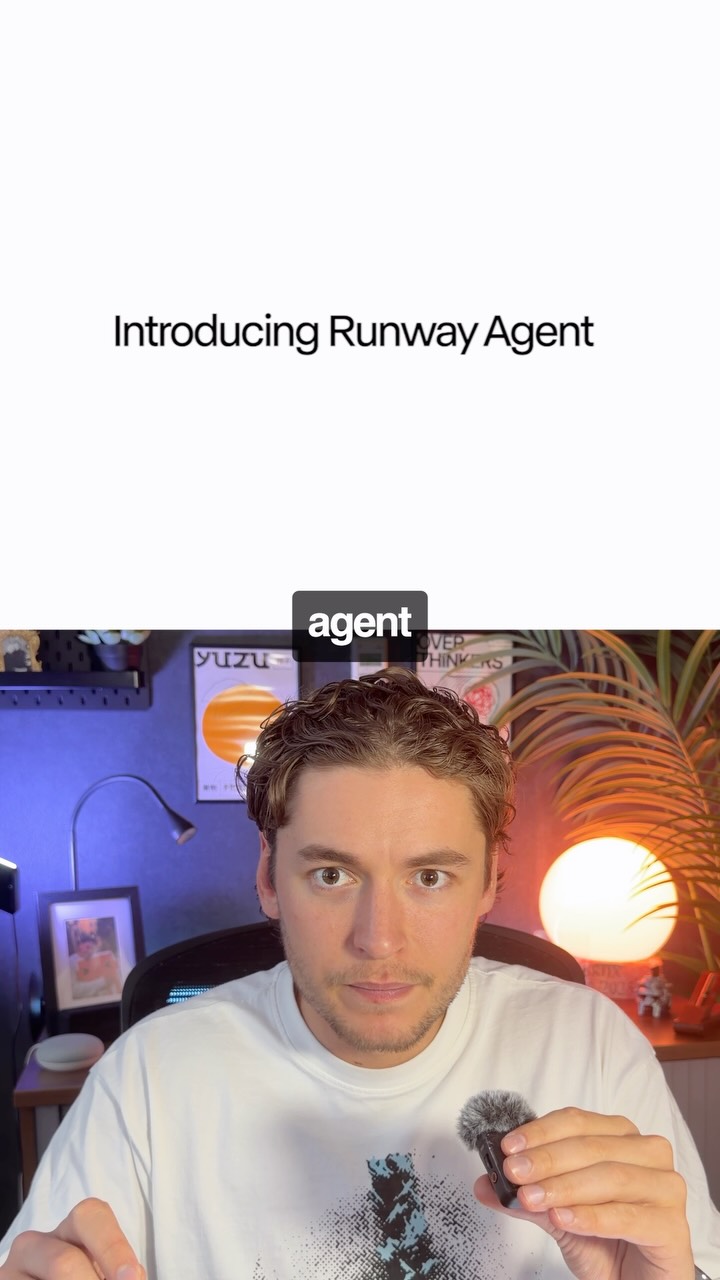 Anúncio de Runway