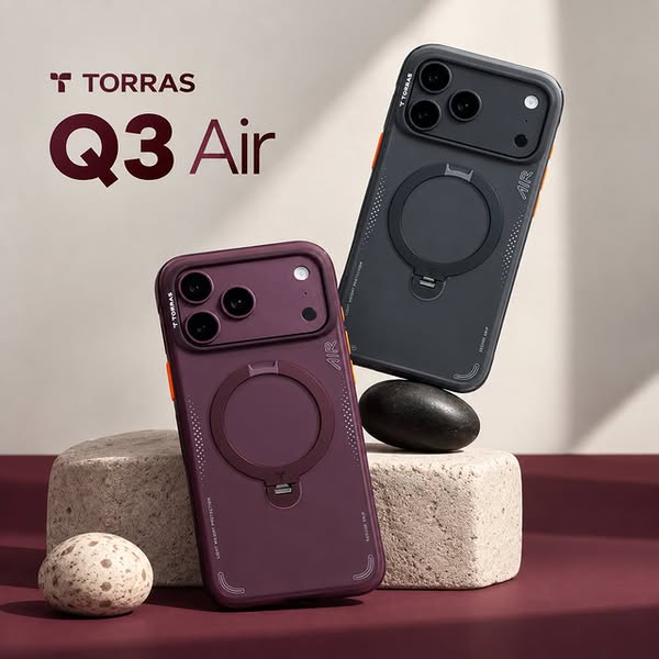 Ostand Q3 Air | Magsafe iPhone 18 Pro Max Case - TORRAS