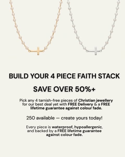 LAST 24 HRS: BUILD YOUR 4 PIECE STACK - 50% Off!