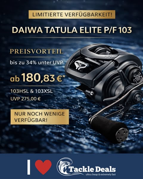 Tackle-Deals.eu - günstige Angel-Deals mit schneller Lieferung