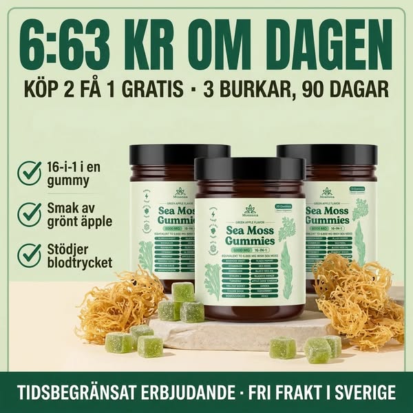 Havsmossa är inte bara havsmossa