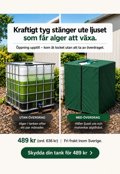Stänger ute ljuset helt