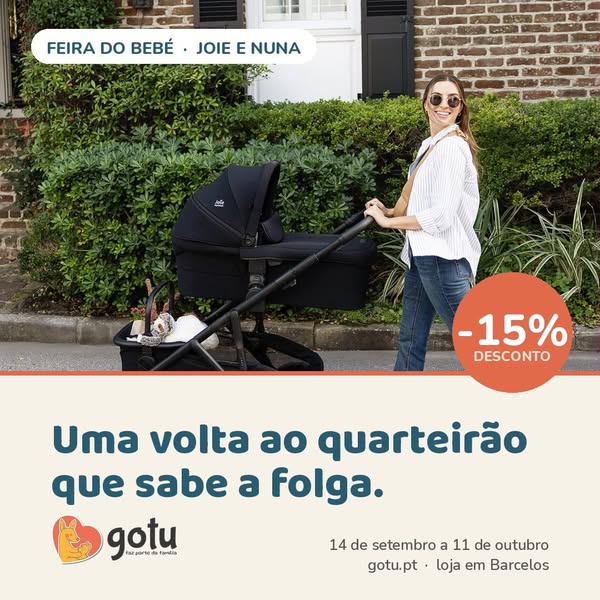 15% na Feira do Bebé