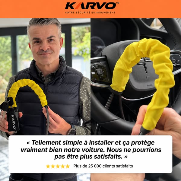 Protégez votre voiture contre le vol en quelques secondes.