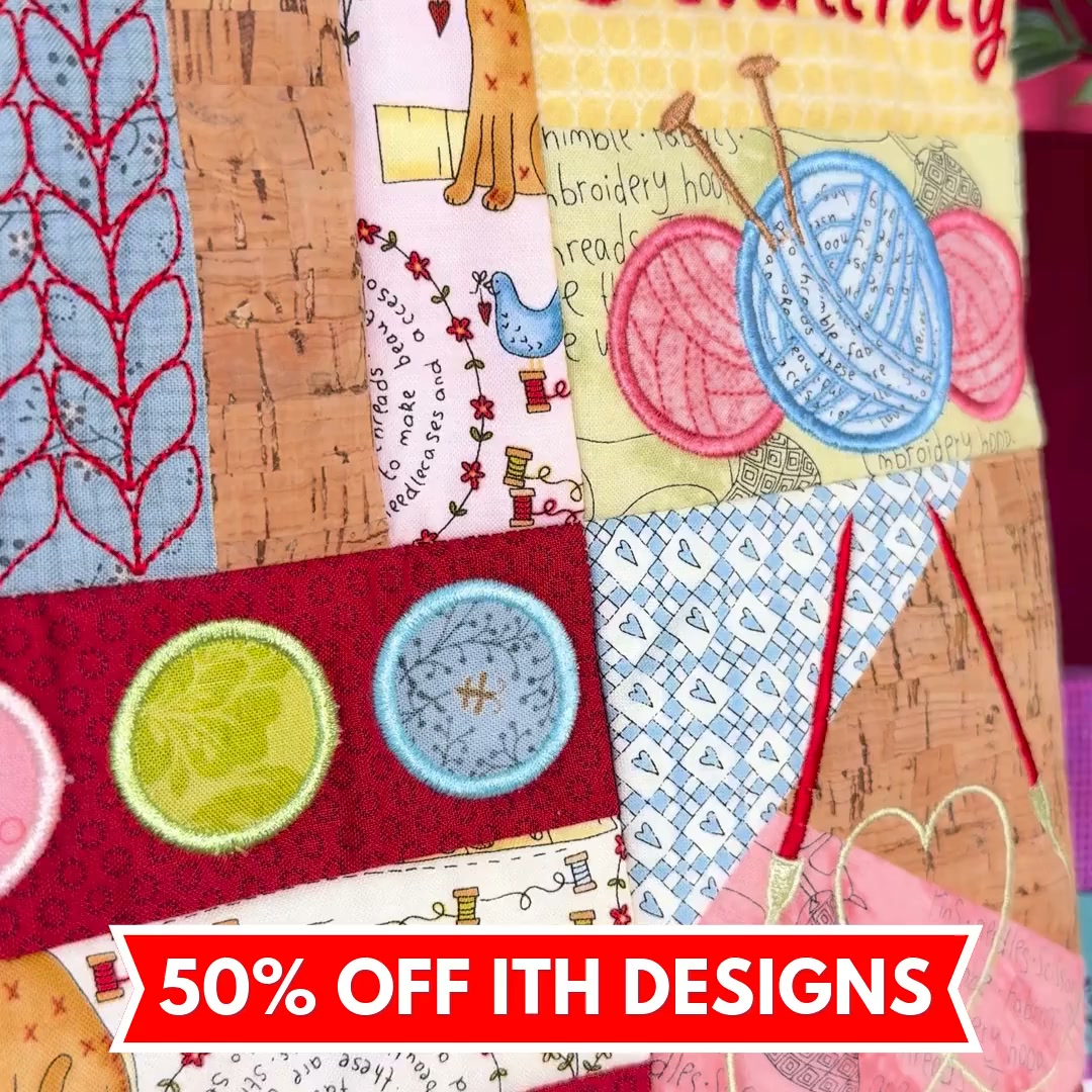 50% OFF Selected ITH Designs!
