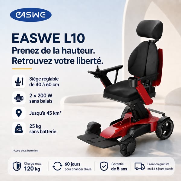 Un fauteuil à votre hauteur