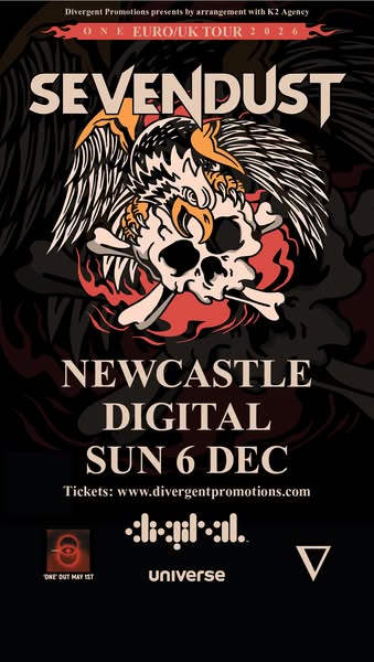 Sevendust Live in Newcastle
