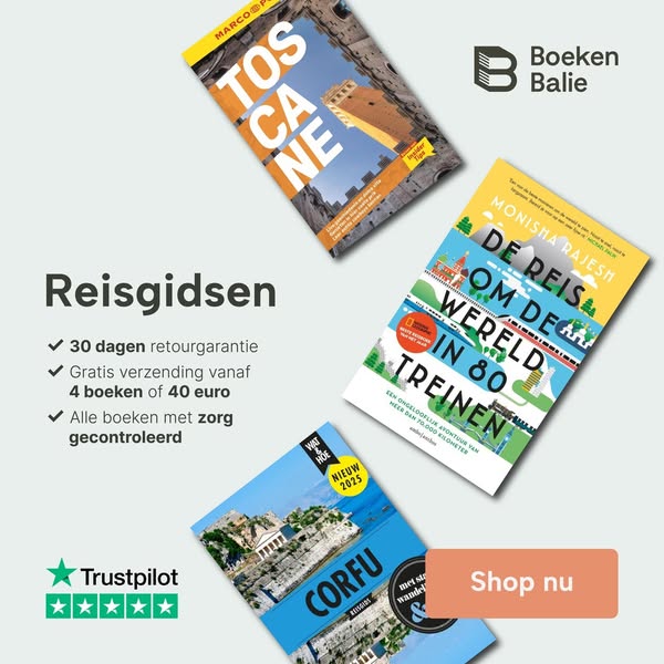Diverse tweedehands boeken over Reisgidsen