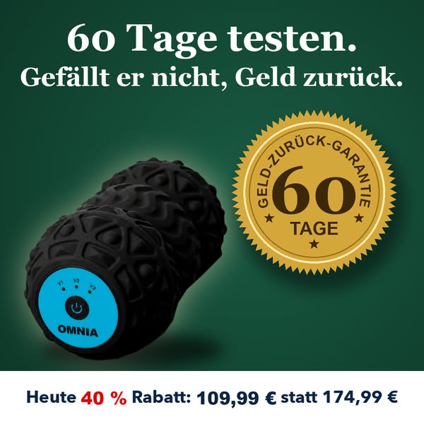 60 Tage testen, sonst Geld zurück