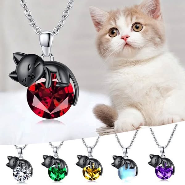 Black Cat Necklace