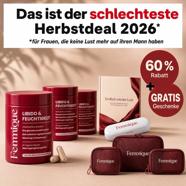 Heute 60 % — wieder Lust spüren