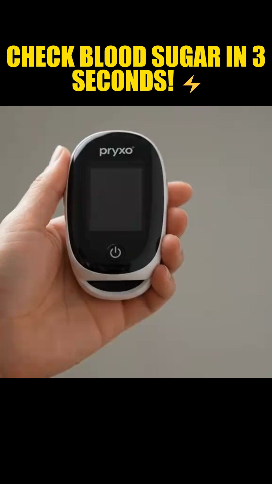 Say Goodbye to Painful Finger Pricks! 100% Painless Glucose Monitor