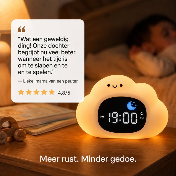 Geen kind meer naast je bed om 05:00
