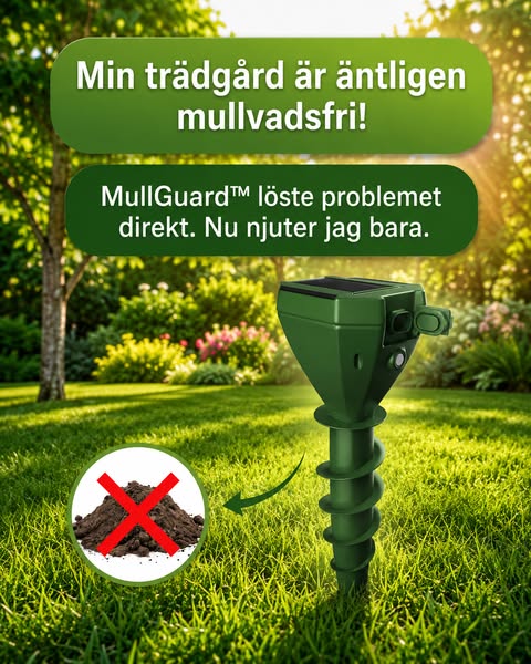 Inga fler jordhögar! GARANTERAT!