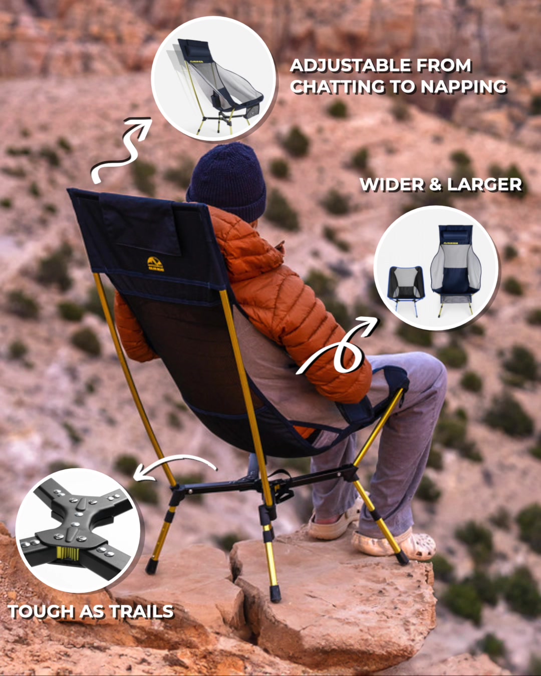 "Treat Yo' Self to the Best Outdoor Throne!”