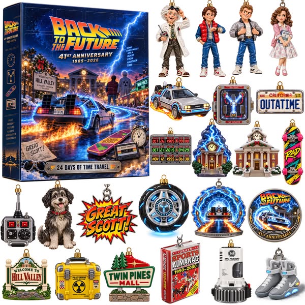 Back to the Future 41st Anniversary Advent Calendar