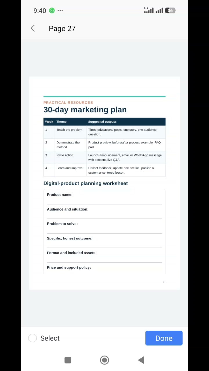 Create & Sell Your First Digital Product
