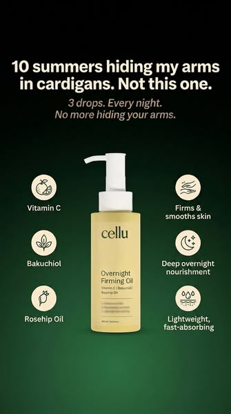 FINAL 200 BOTTLES. Overnight Firming Oil is almost sold out