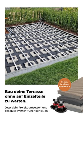 Starte jetzt dein DIY-Terrassen Projekt