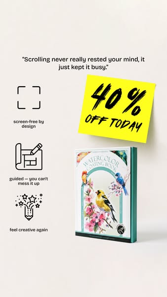 40% OFF Today
