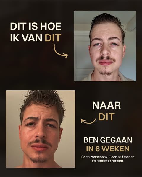 Een warmere, aantrekkelijkere huidtoon.