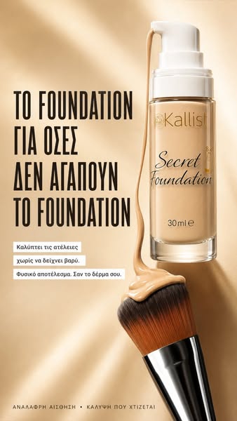 Collagen Lift Secret Foundation – 8 ΦΟΡΕΣ ΠΙΟ ΚΑΛΥΠΤΙΚΟ