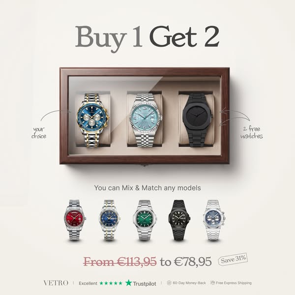 Buy 1. Take Home 3.