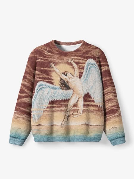 Led Zeppelin Plush Sweater - EVILNOVA