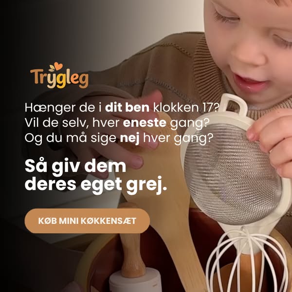 Til små køkkenhjælpere