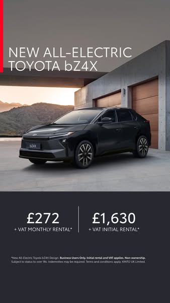 Toyota All-Electric bZ4X Business Lease