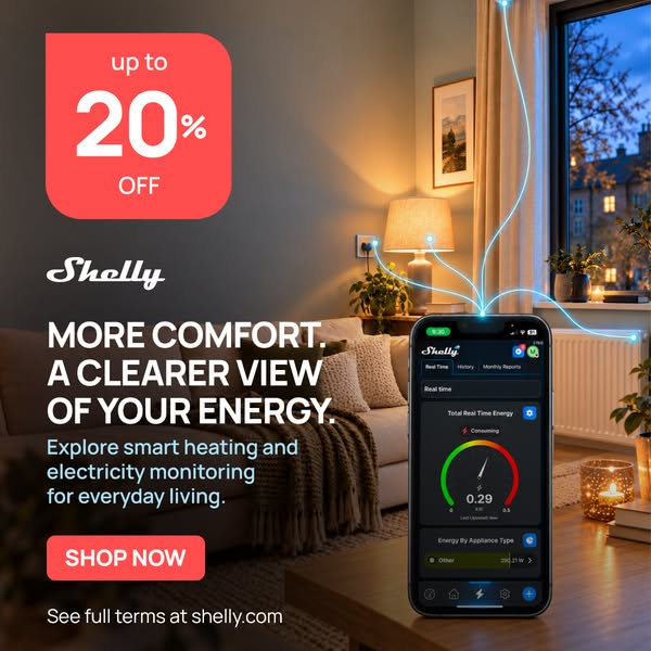 Cosy rooms, clear energy data