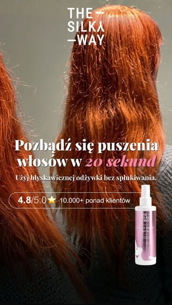 Lśniące włosy w 20 sekund!