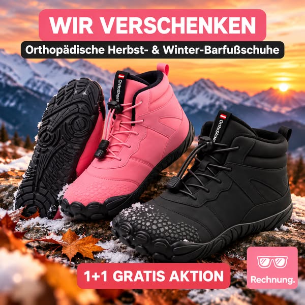 LAGERRÄUMUNG. Winter-Barfußschuh