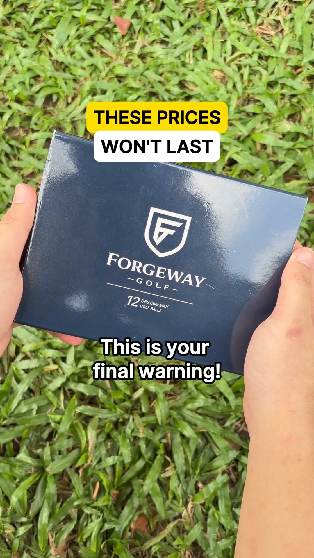 3 Dozen Forgeway Balls for $54