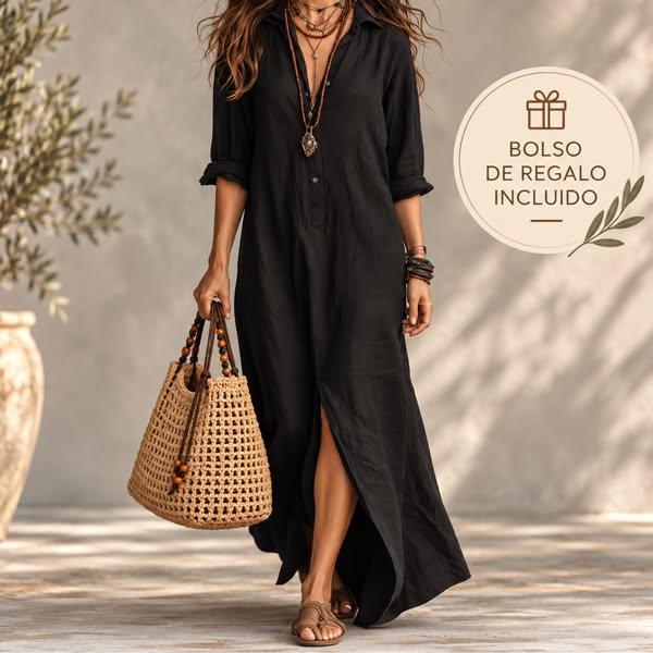 SHEILA Vestido + Bolso Tejido GRATIS