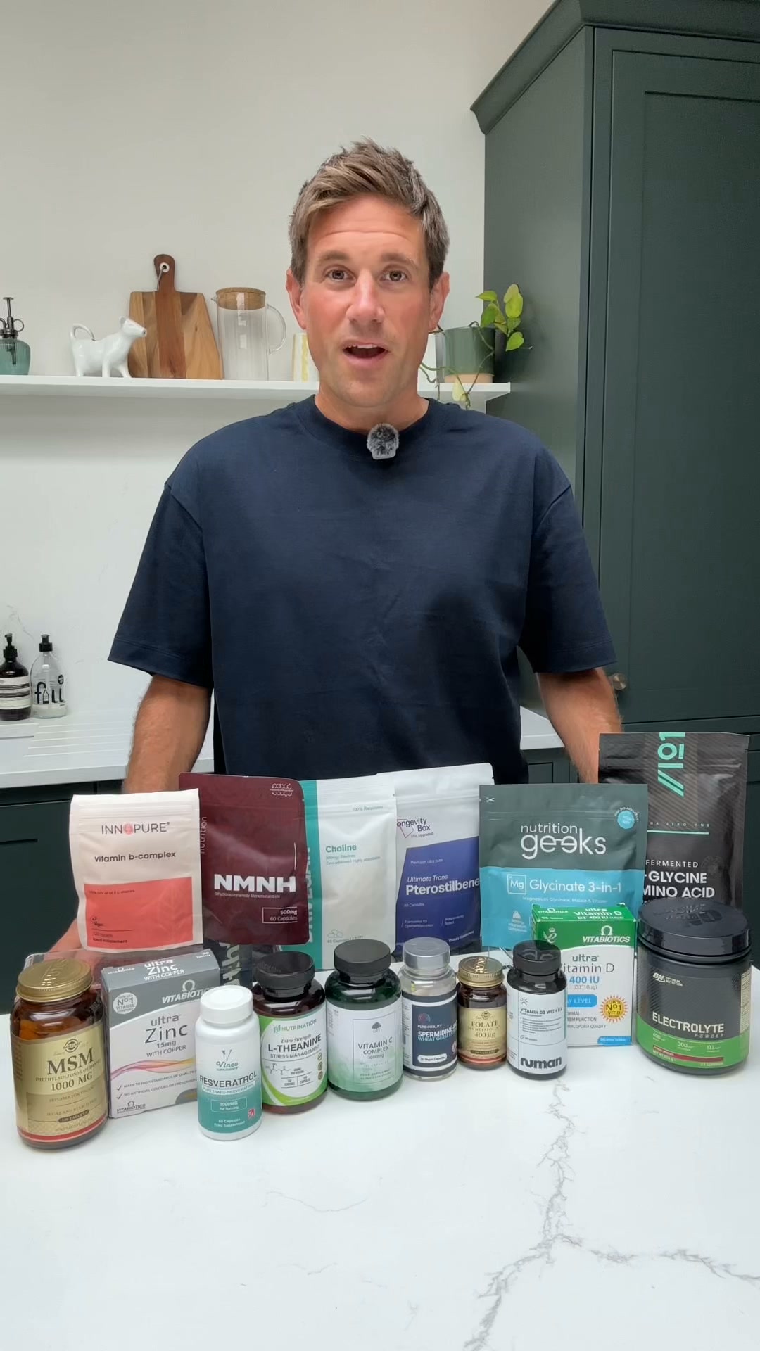 All in one daily blend for energy, focus and longevity